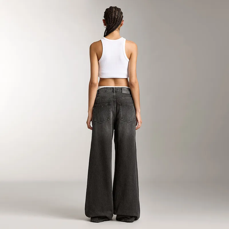 Miss Sixty Jeans Women's Black Gray-4
