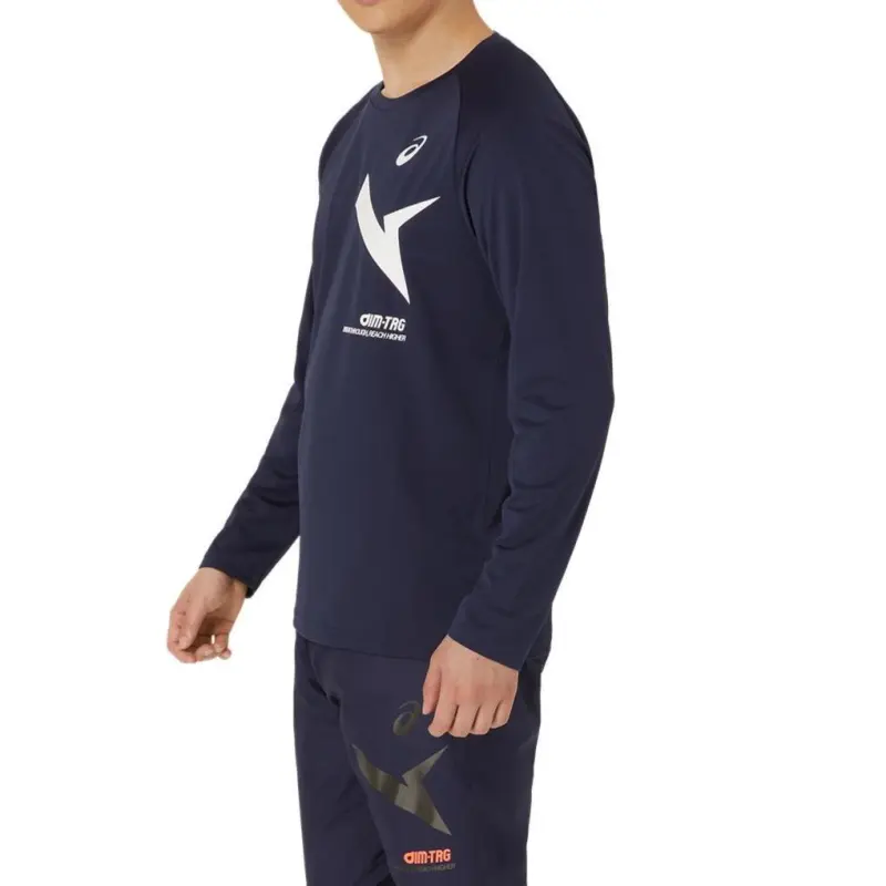 Asics AIM TRG T Shirt Men's Midnight-2