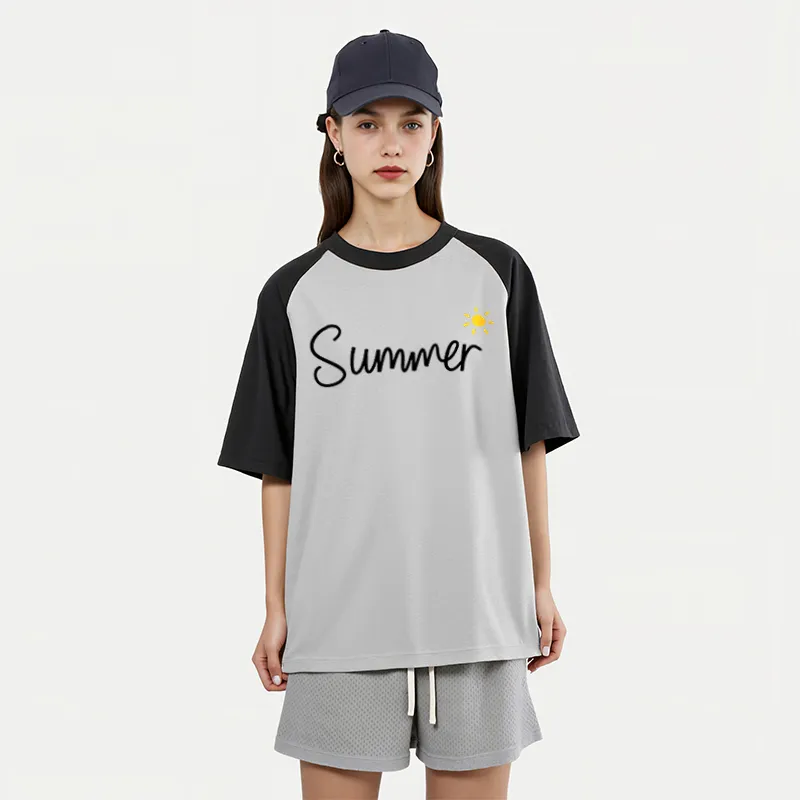 FAIRWHALE Raglan Sleeve T Shirt Women's-2