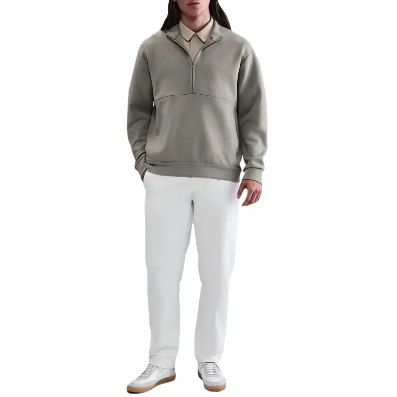 Nike Dri Fit Casual Pants Men's White-3