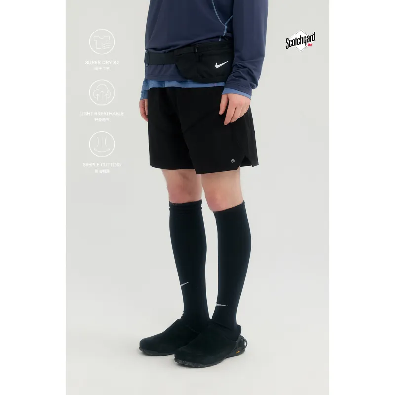 MYSAMESAME Casual Shorts Unisex Black In Stock-5