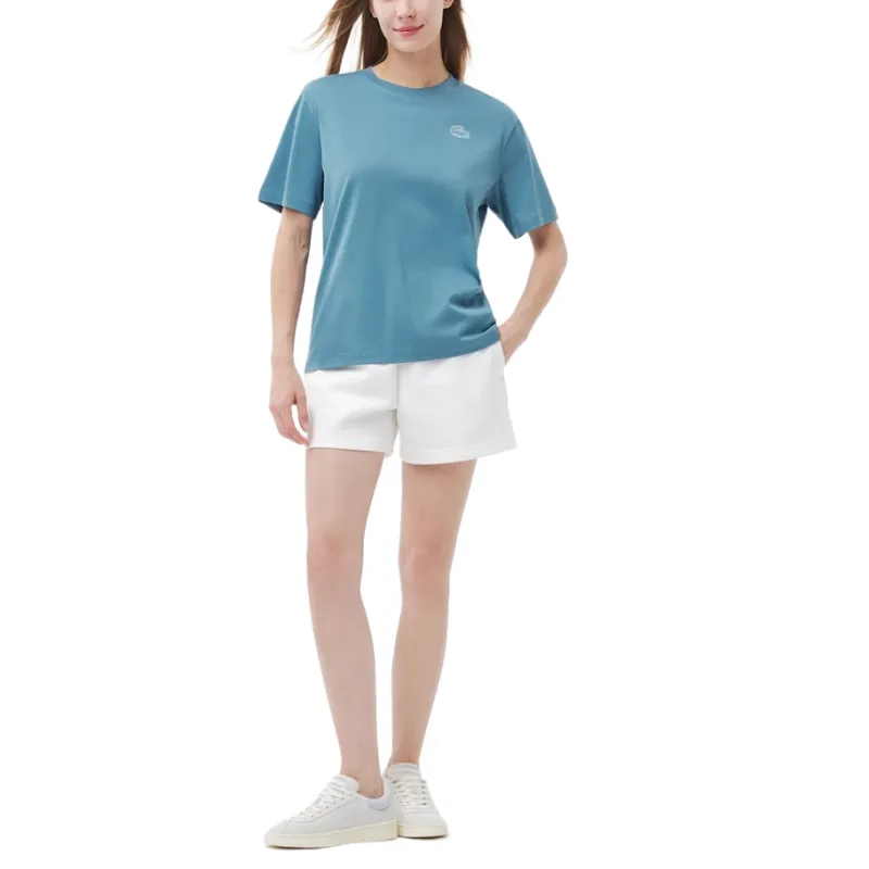 LACOSTE Logo patch T shirt-7