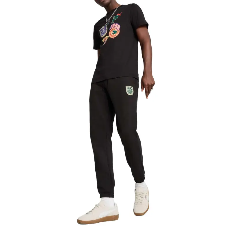 PUMA Casual Pants Men Black-3