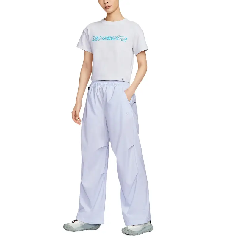 Nike Casual Pants Women's Blue White-2