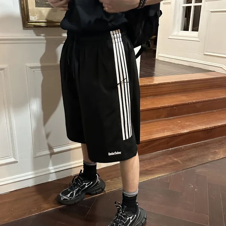 Undersober Casual Shorts Unisex Black-5