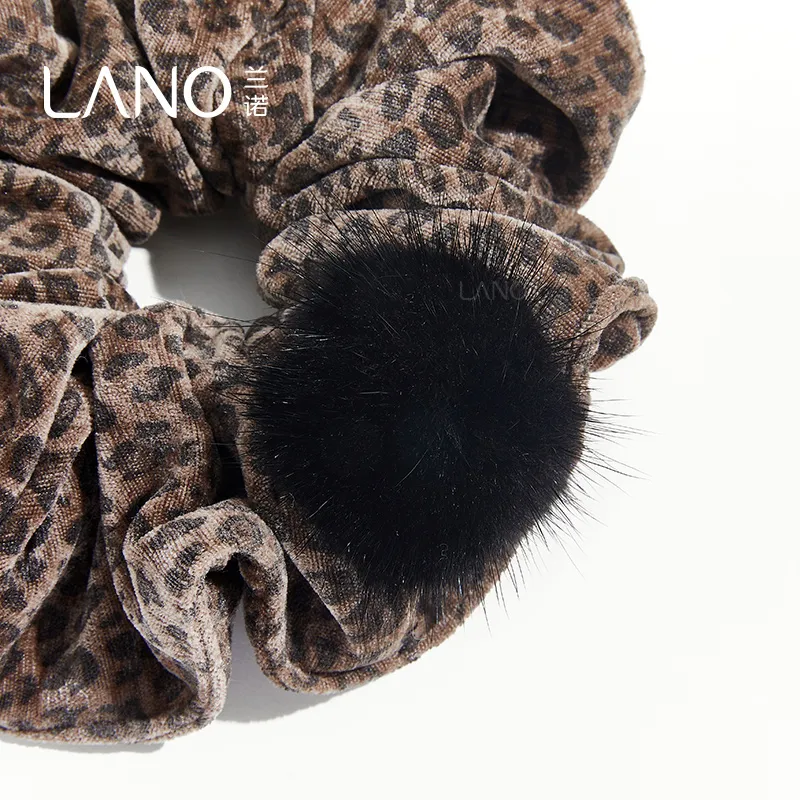 Lano Woven Fabric Hair Tie Women's-3