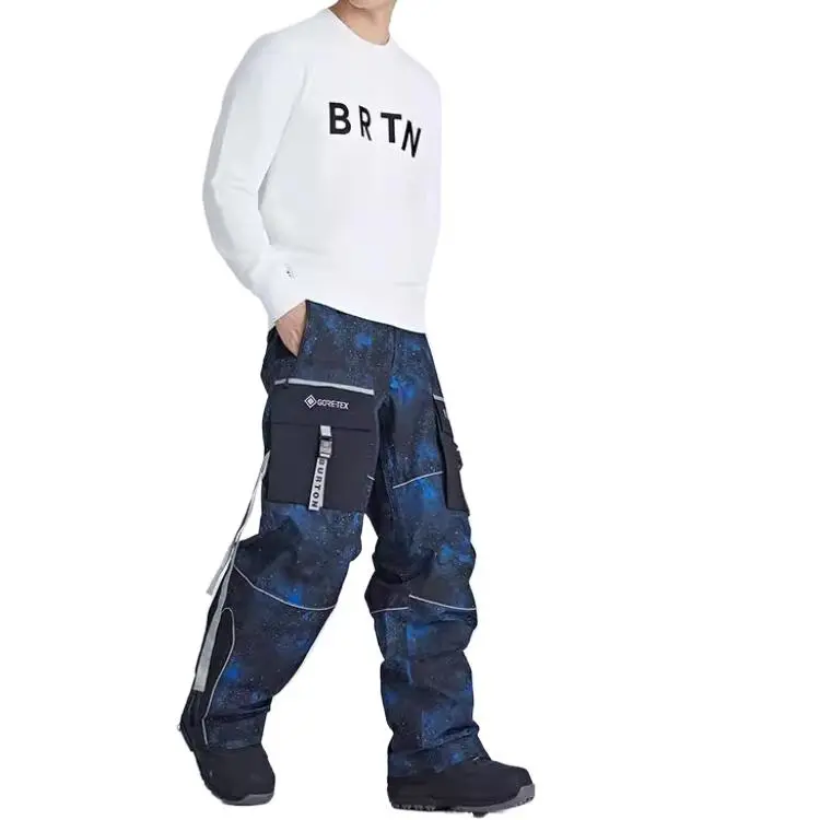 BURTON GORETEX FW/AW24 ORBIT Ski Pants Unisex Blue-2