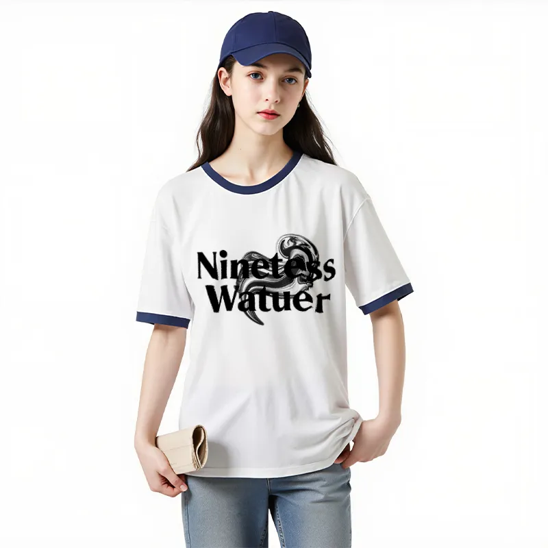 FAIRWHALE Drop Shoulder Sleeve T Shirt Women's-7