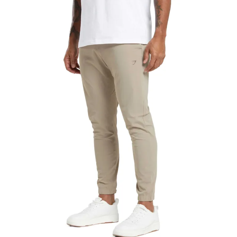 GYMSHARK Casual Pants Men's Sandy Brown-2