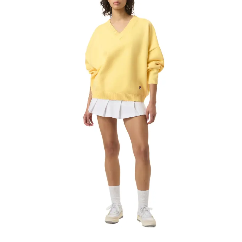 FILA x HAILEY Sweater Women's Yellow-2