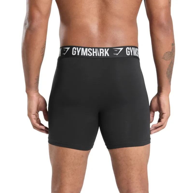 GYMSHARK Underpants Men's 3 Pack Black-2