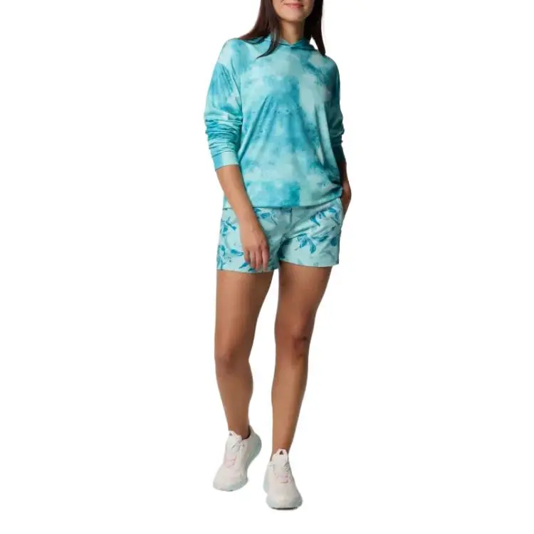 Columbia Tidal Casual Shorts Women's Blue-3