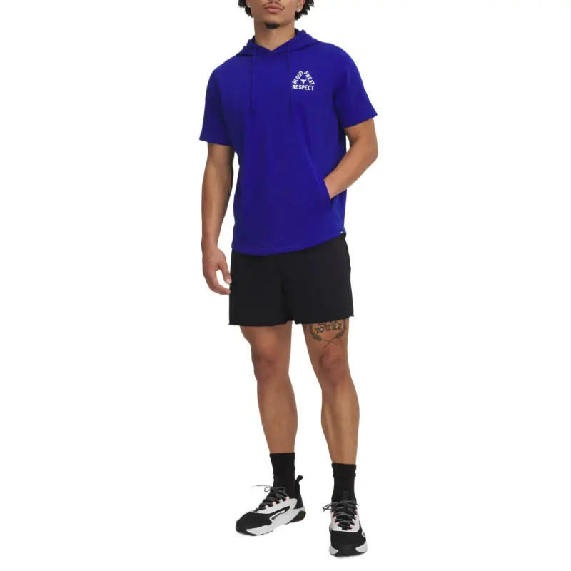 Under Armour Sports Shorts Men's Black White-2