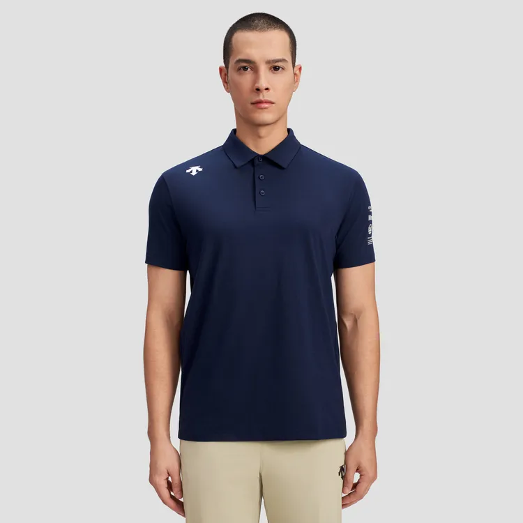 DESCENTE TRAINING Polo Shirt Unisex-2