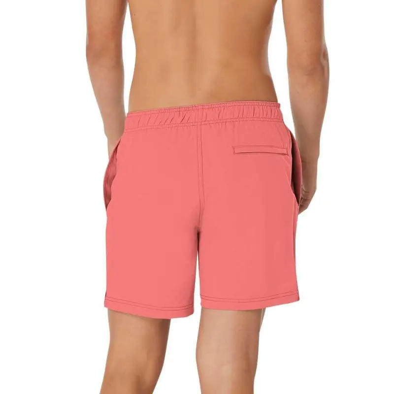 Speedo Solid Redondo Edge Volley 17' Blue Hydro Square Casual Shorts Men's-1