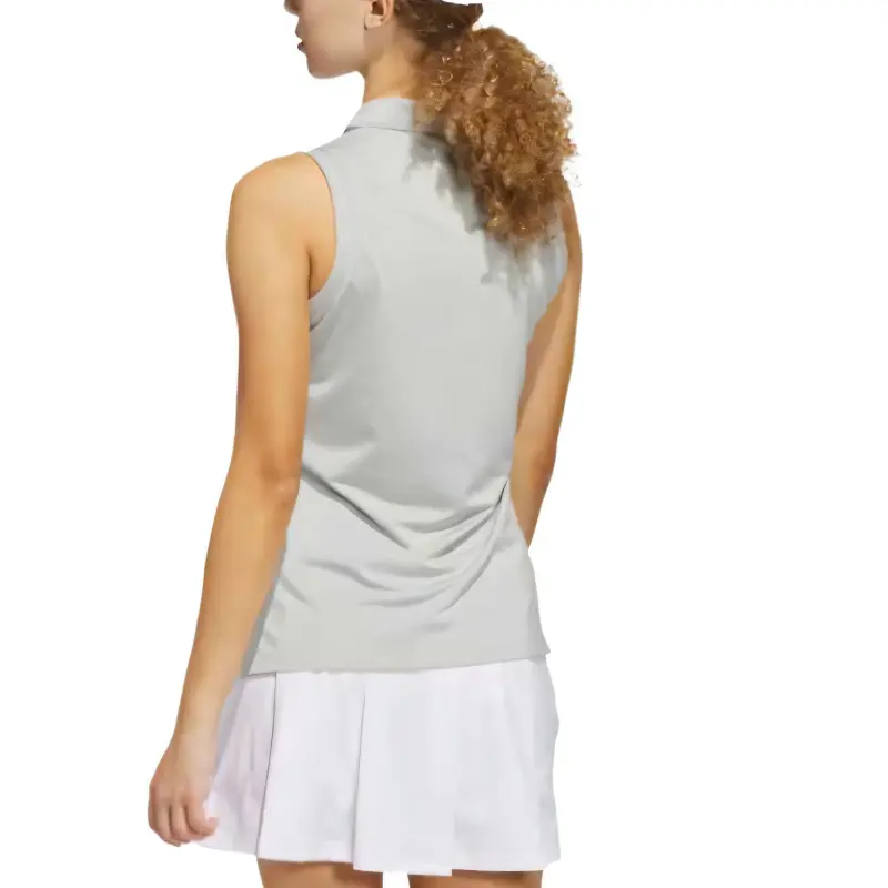 Adidas Free Shipping With AdiClub Ultimate365 Solid Sleeveless Polo Shirt-1