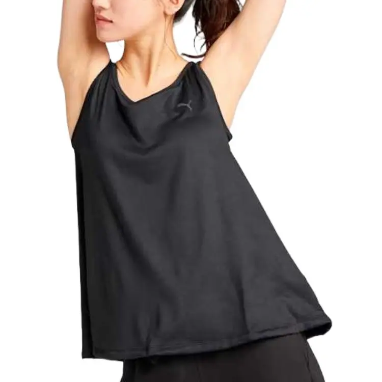 PUMA Sleeveless Sports Shirts Women's Black-2