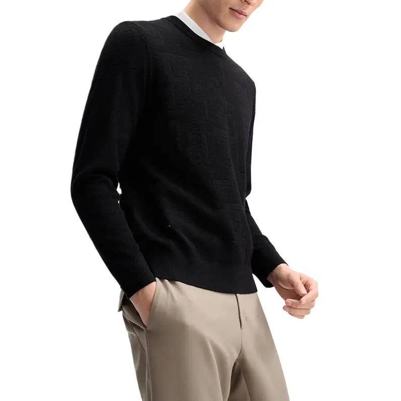 FILA Sweaters Men Jet Black-2