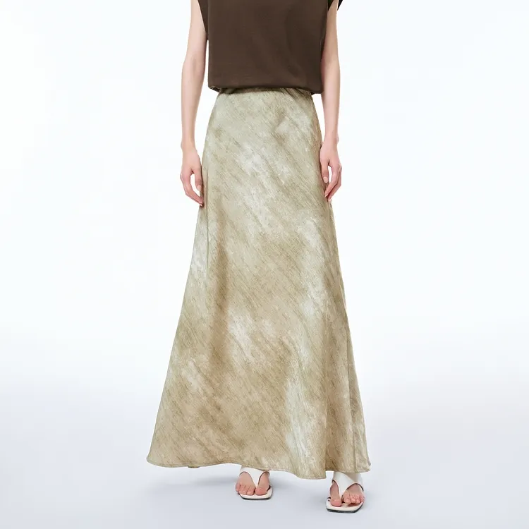 PEACEBIRD Casual Short Skirts Women's Dark Rye Umber-2