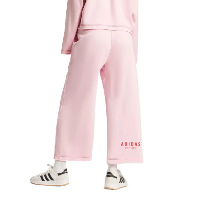 Adidas Free Shipping With AdiClub All Szn Loose Graphic 7/8 Pants-1