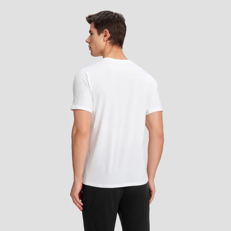 DESCENTE Set in Sleeve T Shirt Men's-18