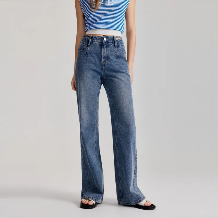 ELLE Jeans Women's Denim Blue-3