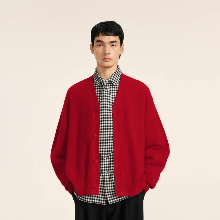 CROQUIS Sweaters Men 622 True Red-2