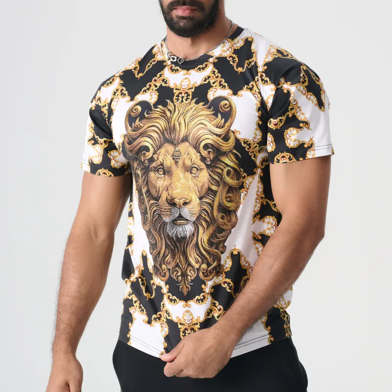 TCH T Shirt Unisex Black Base Gold Logo-3