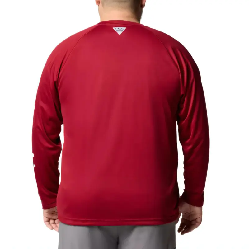 Columbia PFG Terminal Tackle Shirt Men's Red-1