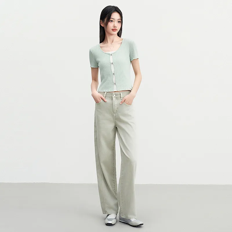 LEDIN Knitwear Women's Skylight Green-3