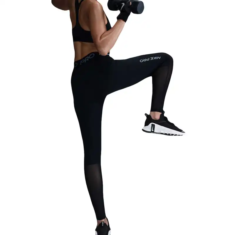 Nike Swoosh Yoga Pants Women's Black-1