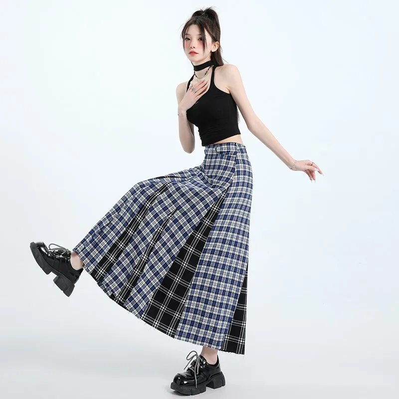 XIANSINIAO Casual Long Skirt Women's-4