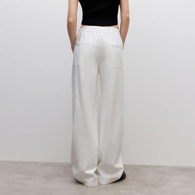 ONLY Jeans Women's Cream White-4
