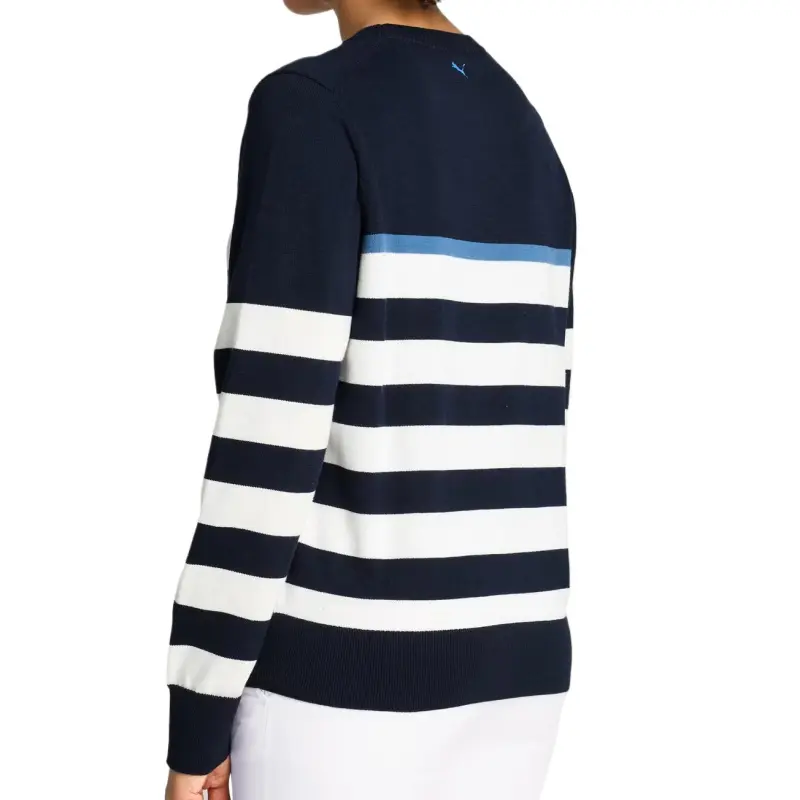 PUMA Sweater Women's Blue White-3