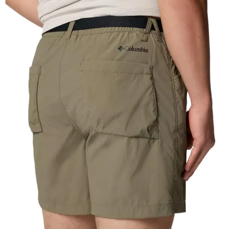 Columbia Sharpe Canyon Omni-Freeze Omni-Shield Casual Shorts Men's Stone Green-1