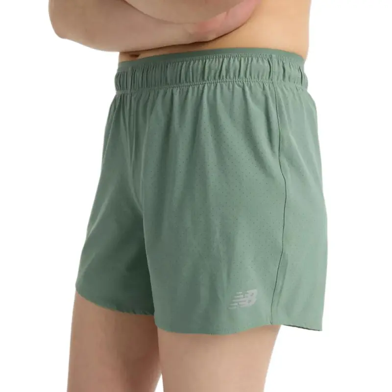 New Balance NB RC Short 5' Sports Shorts Women's Green-2