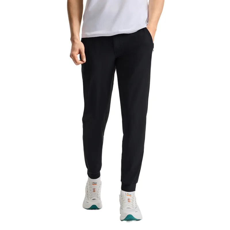 FILA A.P. Knitted Sweatpants Men's Pitch Black-2