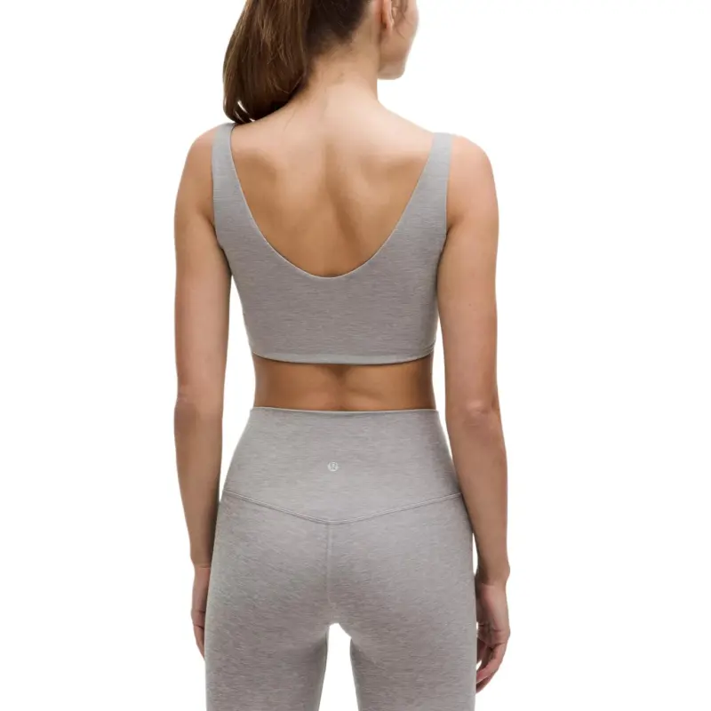 Lululemon Bend This Bra Women's Medium Gray-1