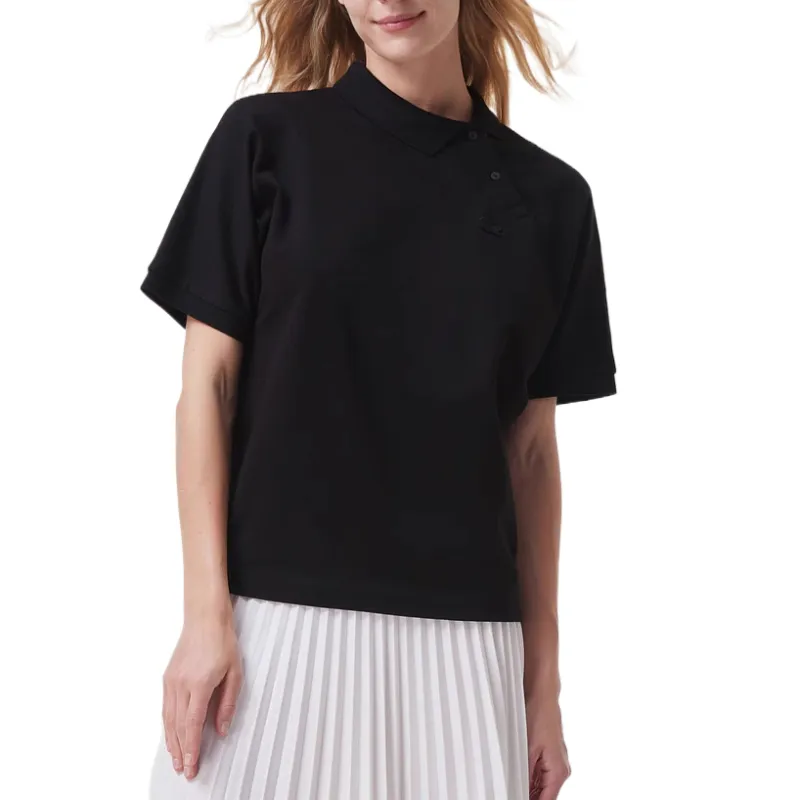 LACOSTE Polo Shirt Women's Black-1