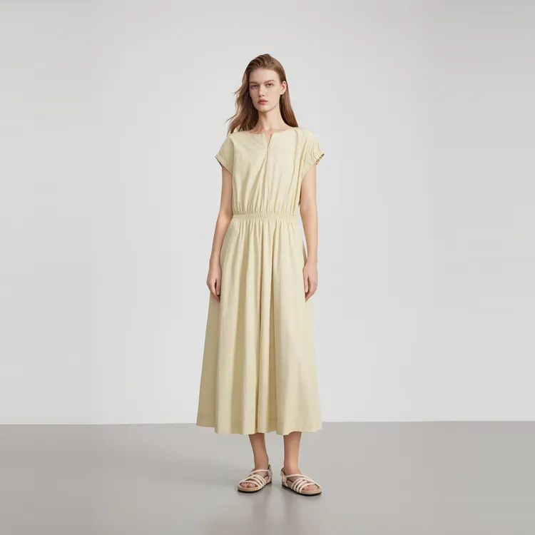ELLE Short Sleeved Dress Women's-2