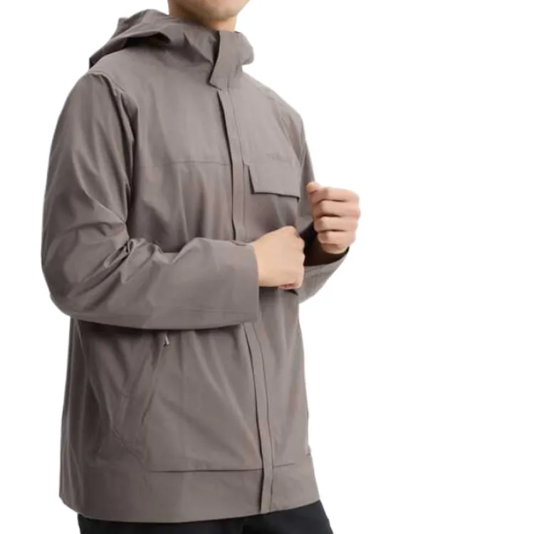 Columbia Transit Waterproof And Windproof To Keep Warm Windbreaker Jacket Men's Coffee-2