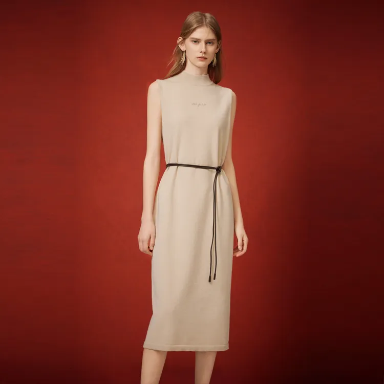 ELLE Sleeveless Dresses Women's-10