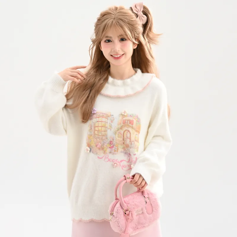 SNBL Sweaters Women's Ecru-3