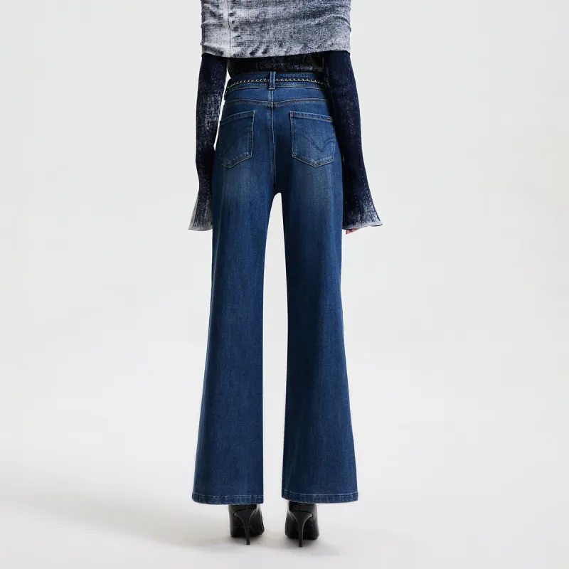 ONLY Jeans Women's J35 510 Washed Denim Blue-3