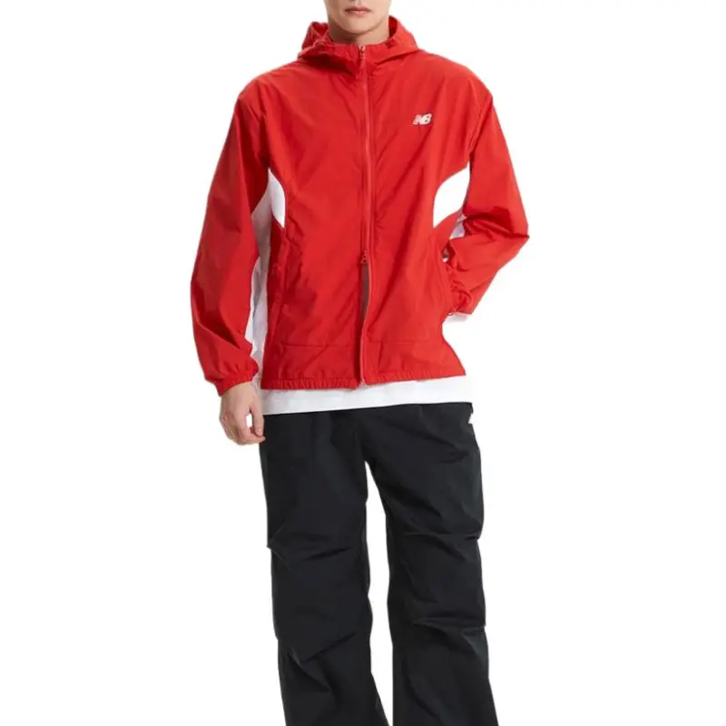 New Balance UNI FLYING SS25 Jacket Men's Red-2
