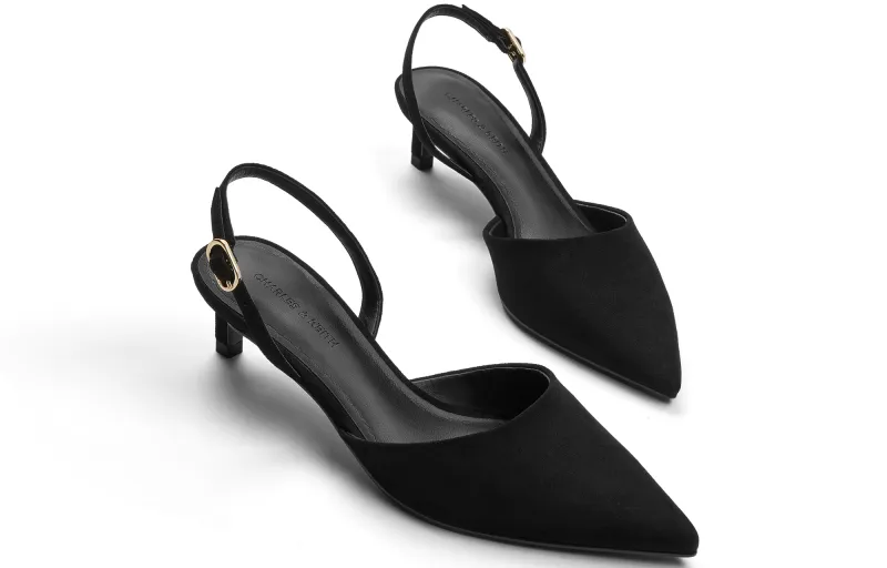 CHARLES&KEITH Small Ck One Strap Sandals 4.8cm Women's-2