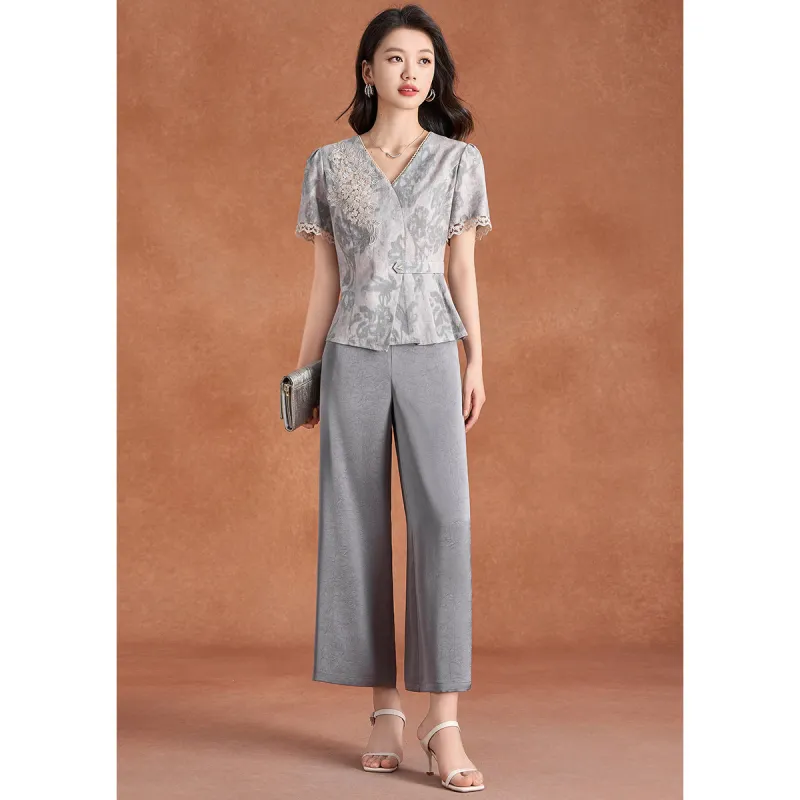 Mylan Casual Suits Women's Gray-6