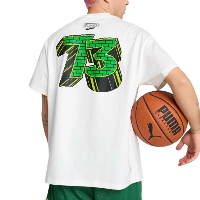 PUMA Playera PUMA Hoops X Tortugas Ninja Ii Para Hombre-3