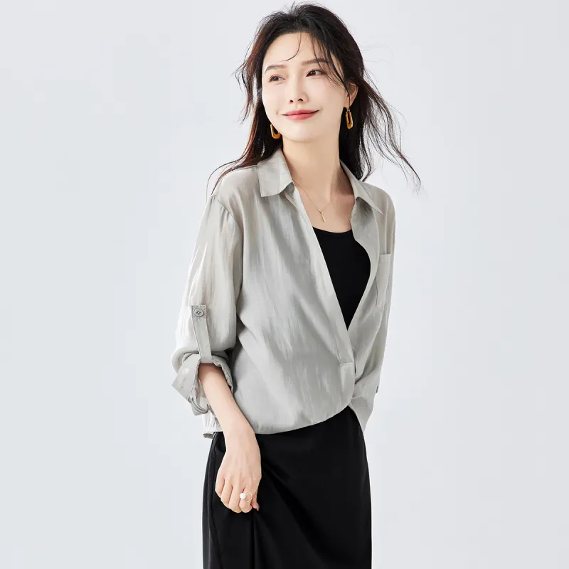 TERRE BLEUE Shirts Women's-4