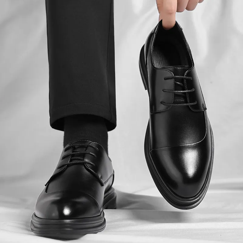 EGCHI Dress Shoes Unisex Low Top-4